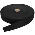 Guma dziana 30mm kolor czarny 25mb