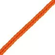 Sznurek poliestrowy 4mm kolor pomarańczowy 100mb