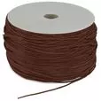 Sznurek poliestrowy 1.0mm kolor brązowy 274,2mb