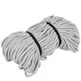 Sznurek poliestrowy 4mm kolor szary 50mb