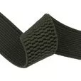 Guma szelkowa 40mm kolor khaki 25mb