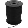 Sznurek polipropylenowy z rdzeniem 2 mm kolor czarny 100mb