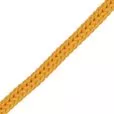 Sznurek poliestrowy 4mm kolor żółty jasny