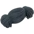 Sznurek bawełniany 5mm kolor stalowy szary 100mb