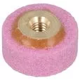 G-15 Kamień ostrzący ściernica z gwintem ostrzałka 18x8mm-4mm do noża tarczowego Krafft KF-65, Lejiang YJ-65