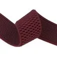 Guma szelkowa 40mm kolor bordowy 25mb