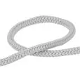 Sznurek poliestrowy 4mm kolor szary 50mb