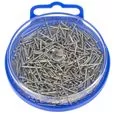 Szpilki krawieckie 15mm ze stalową  dużą główką do cekinów op.30g (350szt.)