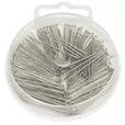 Szpilki krawieckie twarde 30mm ze stalową główką op.20g (150szt.)