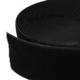 Rzep 50mm NYLON pętelka CZARNY /krążek-25mb/madis