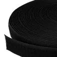 Rzep 25mm NYLON haczyk CZARNY /krążek-25mb/madis