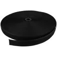 Rzep 25mm NYLON haczyk CZARNY /krążek-25mb/madis