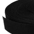 Rzep 40/38mm NYLON haczyk CZARNY /karton-600m/madis