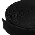 Rzep 30mm NYLON pętelka CZARNY /karton-800m/madis
