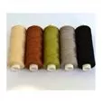 Nici do szycia Cotto 80 zestaw (5x500m) ZIEMIA (EARTH)