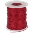 Sznurek ozdobny metalizowany 1mm kolor czerwony