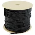 Taśma cekinowa 6mm kolor czarny 90mb