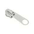 Suwak non-lock 5 do taśmy suwakowej spiralnej 5 wzmocniony  kolor szary 450szt.