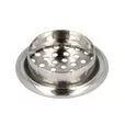 Wywietrznik do mebli metalowy 13 mm z podkładką kolor srebrny op.100 szt.