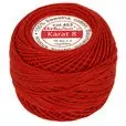Kordonek Karat 8 10g 65m kolor 453 (1530) czerwony op.10szt.