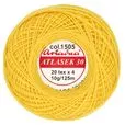 Kordonek Atłasek 30 10g 125m kolor 1505 żółty