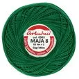 Kordonek Maja 8 50g 340m kolor 0363 zielony