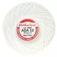 Kordonek ADA 10 50g 270m kolor 0400 biały