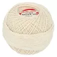 Kordonek Muza 10 100g 525m kolor 0000 naturalny
