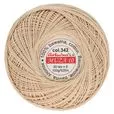 Kordonek Muza 10 100g 525m kolor 0342 beżowy ciemny