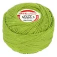 Kordonek Maja 5 50g 210m kolor 0361 zielony jasny