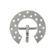 Klamra metalowa 20mm ozdobna ze sprzączką