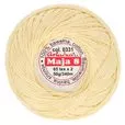 Kordonek Maja 8 50g 340m kolor 0331 kremowy