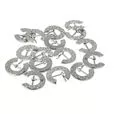 Klamra metalowa 20mm ozdobna ze sprzączką