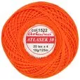 Kordonek Atłasek 30 10g 125m kolor 1522 pomarańczowy