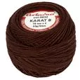 Kordonek Karat 8 10g 65m kolor (632) 1785 brązowy ciemny op.10szt.