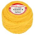 Kordonek Karat 8 10g 65m kolor 408 (1505) żółty jasny op.10szt.