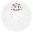 Kordonek Kaja 15 30g 200m kolor 0400 biały