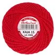 Kordonek Kaja 15 30g 200m kolor 0306 czerwony