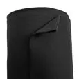 Ściągacz bawełniany 430g/m² kolor czarny szerokość 55cm 97,5% bawełna, 2,5% elastan