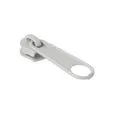 Suwak kordel do taśmy suwakowej spiralnej #3 non-lock kolor szary 500szt.