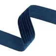 Taśma welurowa 23mm kolor granatowy 50mb