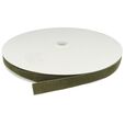 Taśma welurowa 23mm kolor zielony khaki 50mb
