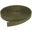 Taśma bawełniana jodełka 20mm kolor zielony khaki 50mb