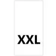 Wszywki rozmiarowe XXL