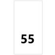 Wszywki rozmiarowe 55