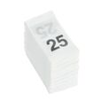 Wszywki rozmiarowe 25