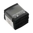 Wszywki surowcowo-ostrzegawcze 100% WISKOZA 30° czarne 20 x 22mm