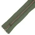 Zamek błyskawiczny #5 nierozdzielczy ozdobny 12cm kolor zielony khaki