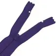 Zamek błyskawiczny #5 nierozdzielczy 12cm kolor fioletowy