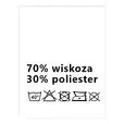 Wszywki surowcowo-ostrzegawcze 70% wiskoza 30% poliester 40° 20 x 22mm